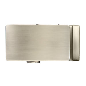 gun metal matte ratchet belt buckle