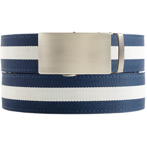 Wiltshire Navy / White Cloth Belt