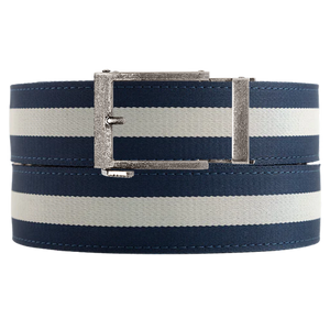 Dundee Navy/White Cloth Belt