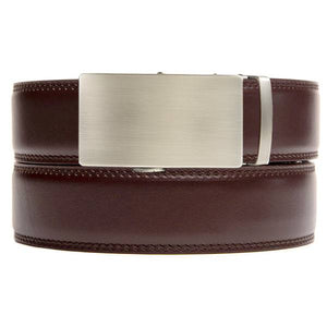 Wiltshire metal slide buckle on Espresso Strap