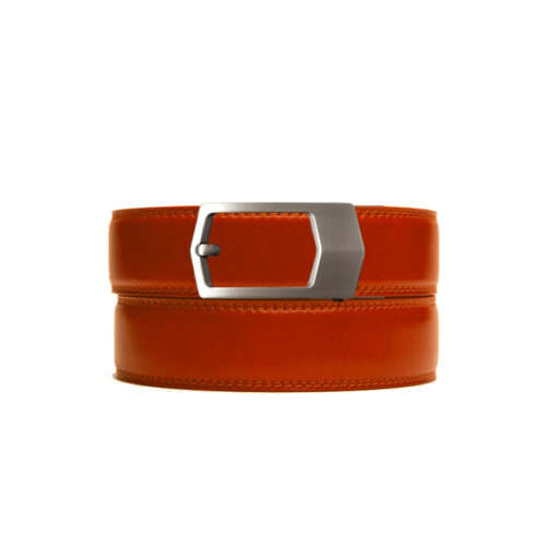 ratchet belt buckle with a no hole belt strap