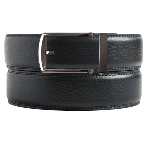 Cambridge Black Texture Belt