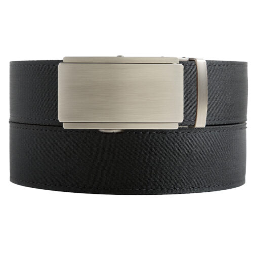 Oxford Black Cloth Belt