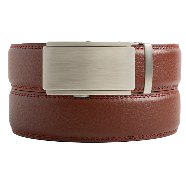 Oxford Brown Textured Belt