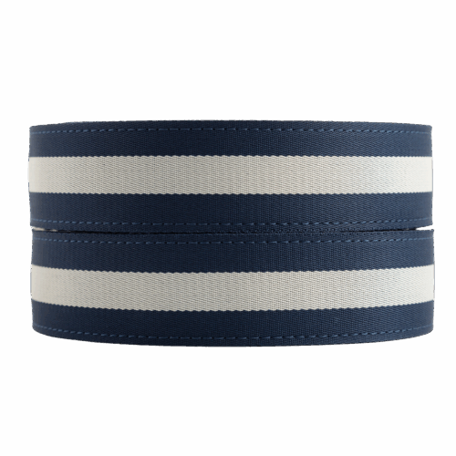 Navy / White Cloth Strap